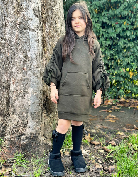 Khaki Neriah Jumper Dress