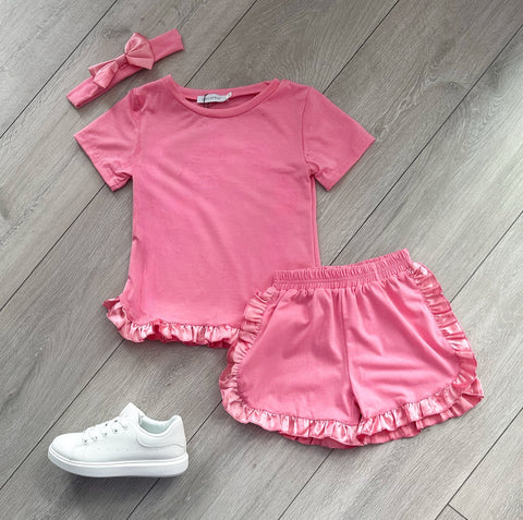 Coral Cliona 3 Piece Shorts Set