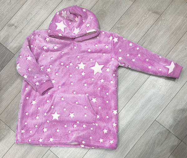 Pink Star Glow In The Dark Oodie