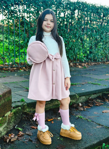 Pink Delilah Dress & Beret