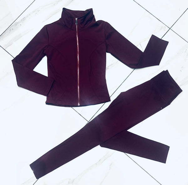 Burgundy Orazia Gym Sets