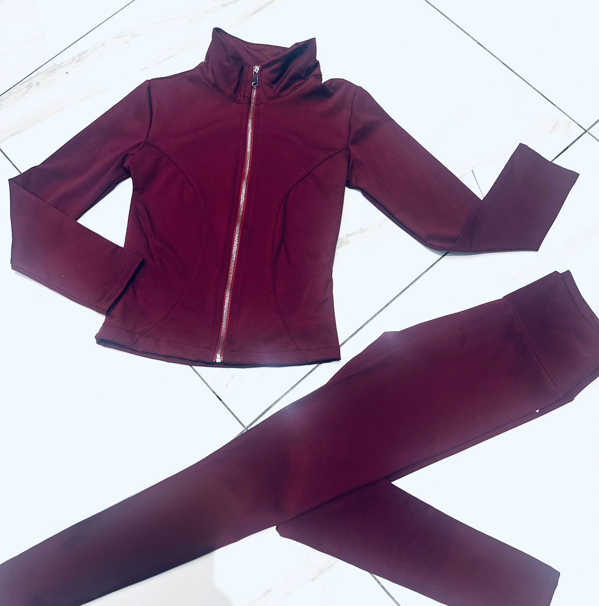 Burgundy Orazia Gym Sets