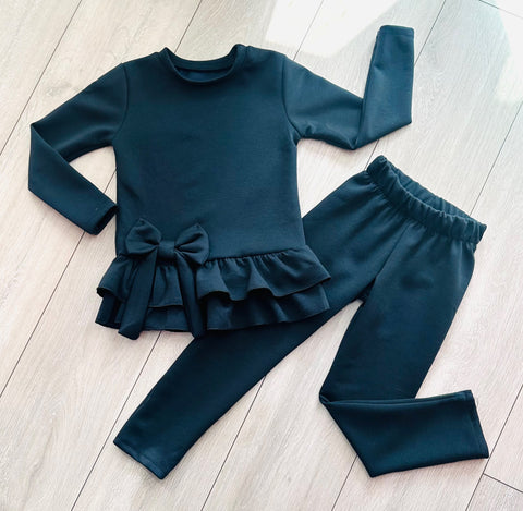 Navy Lolita Leggings Set