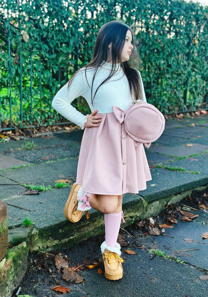 Pink Delilah Dress & Beret