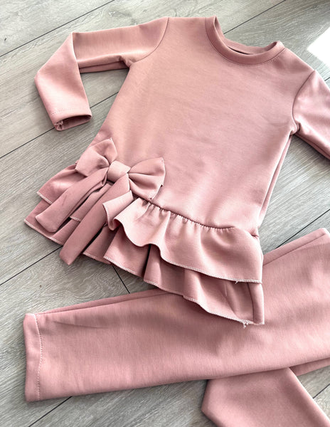 Pink Lolita Leggings Set