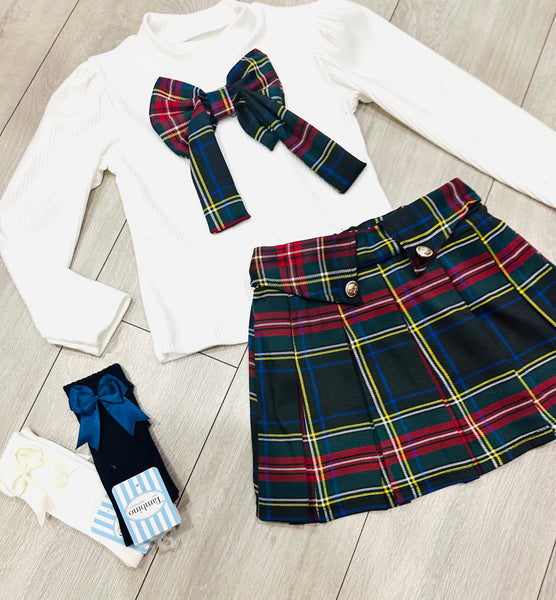 Navy Petula Skort Set