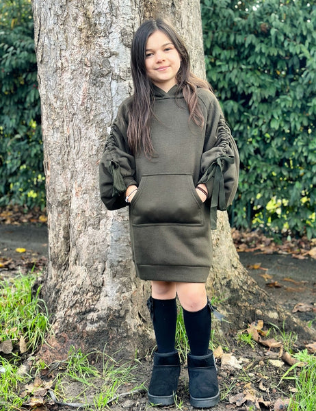 Khaki Neriah Jumper Dress