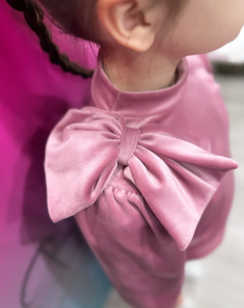 Pink Cinzia Bow Tracksuit