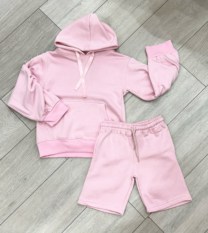 Pink Aletta Shorts Set