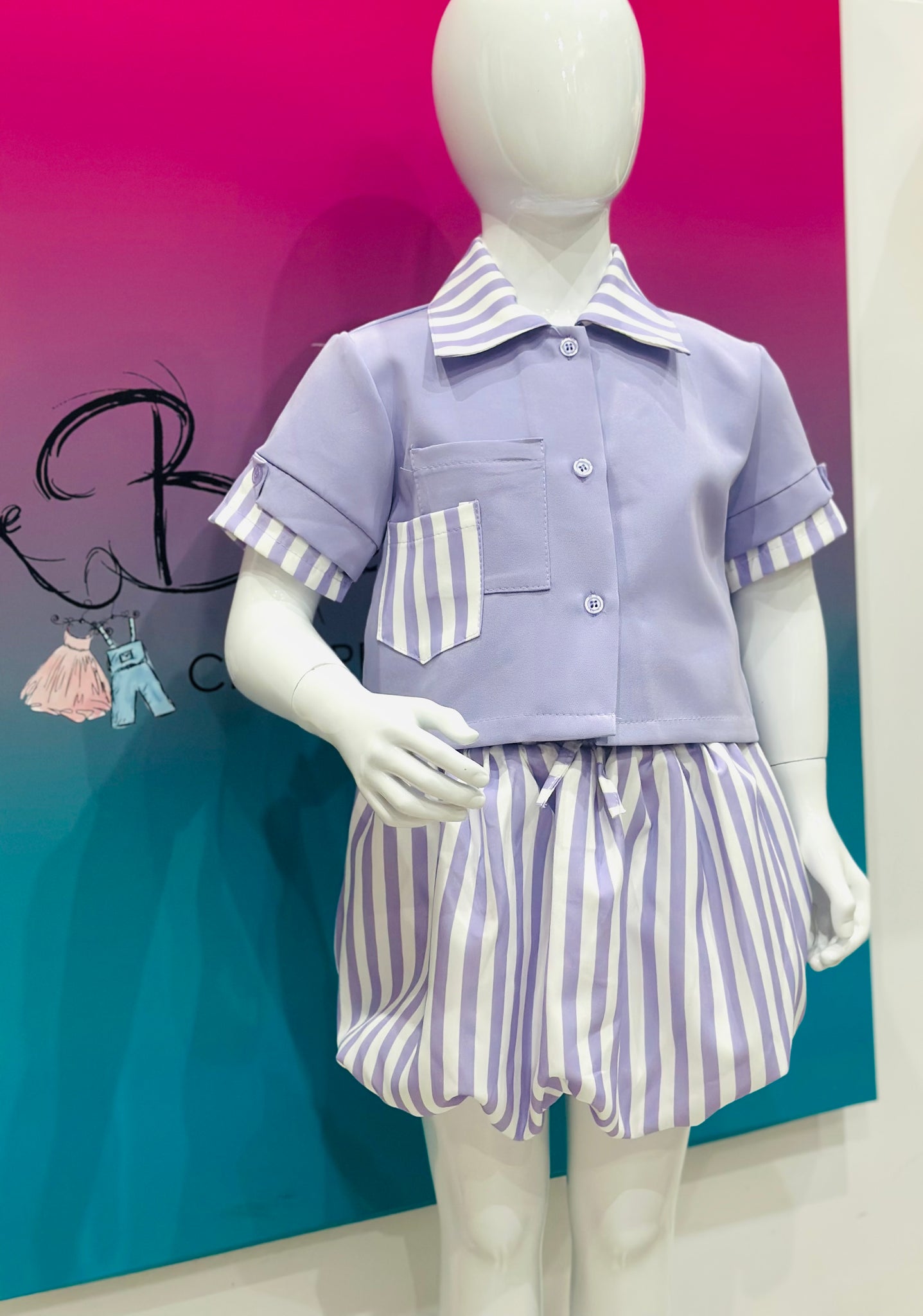 Lilac Layla Skirt Set