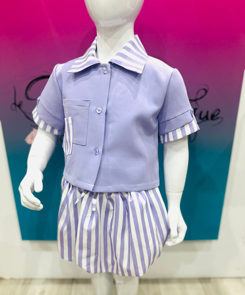 Lilac Layla Skirt Set