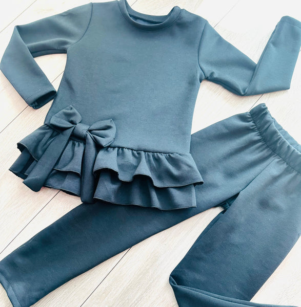 Navy Lolita Leggings Set