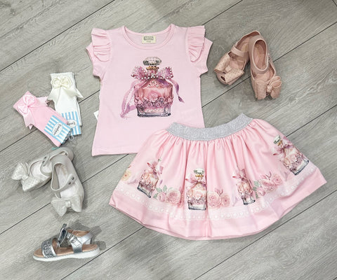 Pink Luella Skirt Set