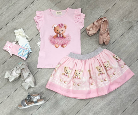 Pink Elsie Skirt Set
