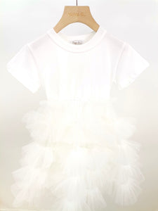 White Polina Dress
