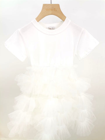 White Polina Dress