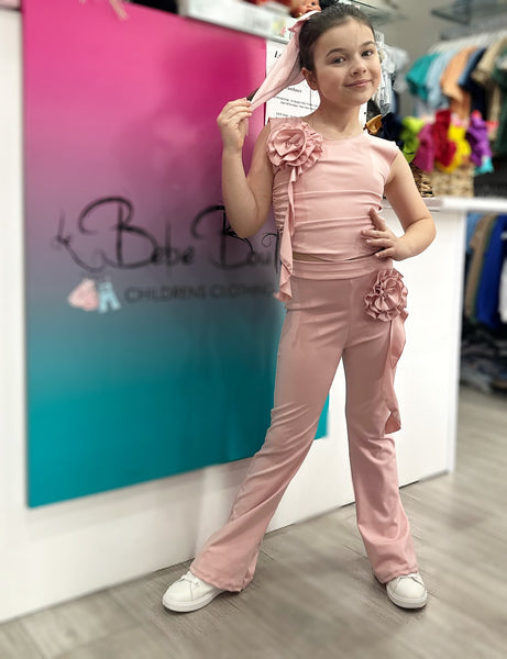 Pink Kaliyah Pants Set