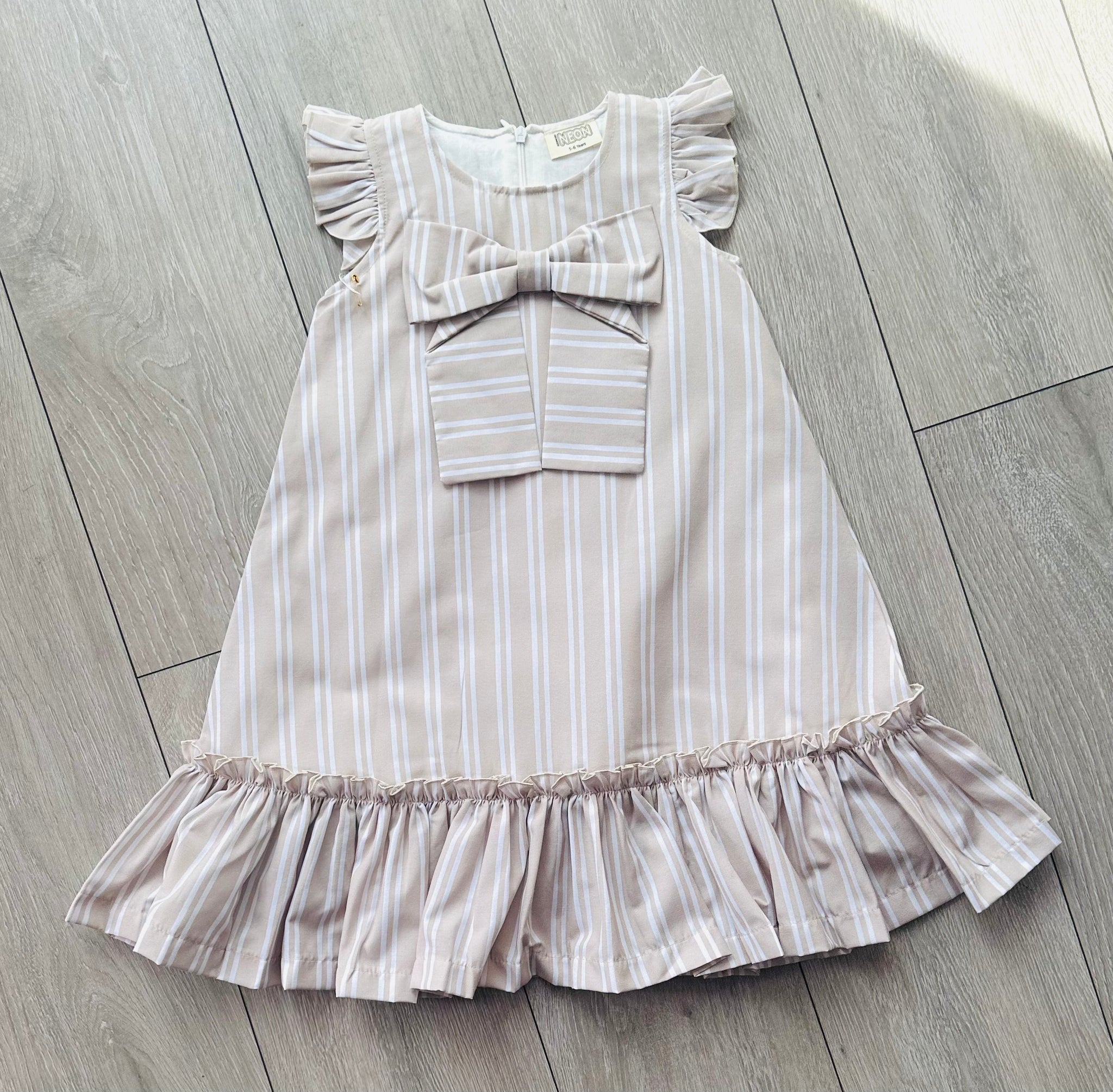 Beige Larsena Dress