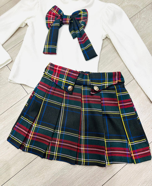 Navy Petula Skort Set