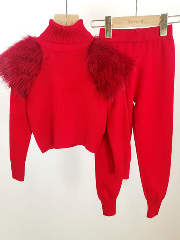 Red Mabel Tracksuit