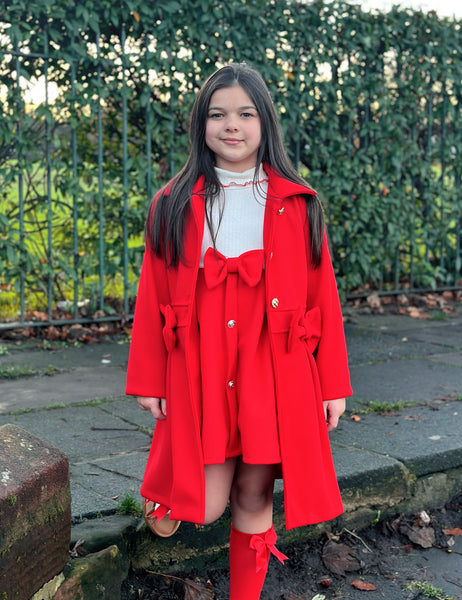 Red Delilah Dress & Beret