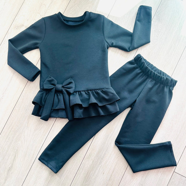 Navy Lolita Leggings Set