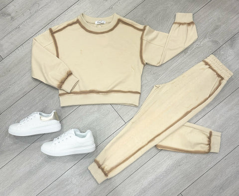 Beige Keziah Tracksuit
