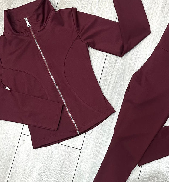 Burgundy Orazia Gym Sets