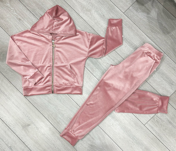 Pink Juicy Studded Tracksuit