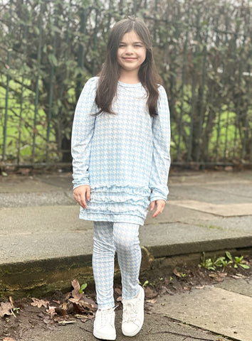 Blue Luisa Leggings Set