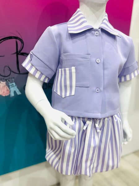 Lilac Layla Skirt Set