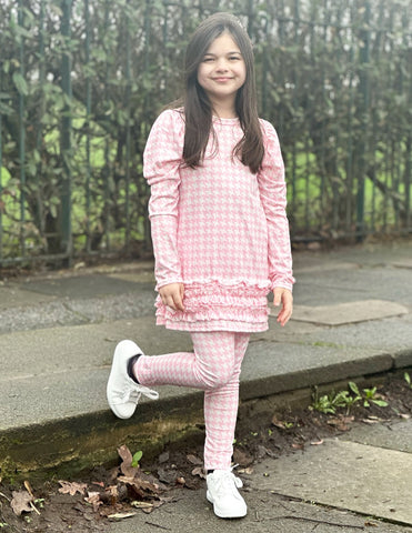 Pink Luisa Leggings Set