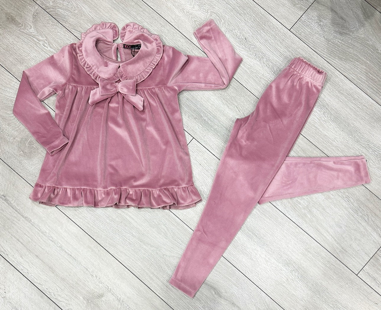Pink Ella Bow Pyjama's