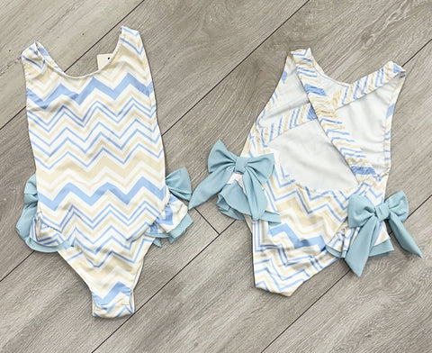 Blue Malina Swimming Costume