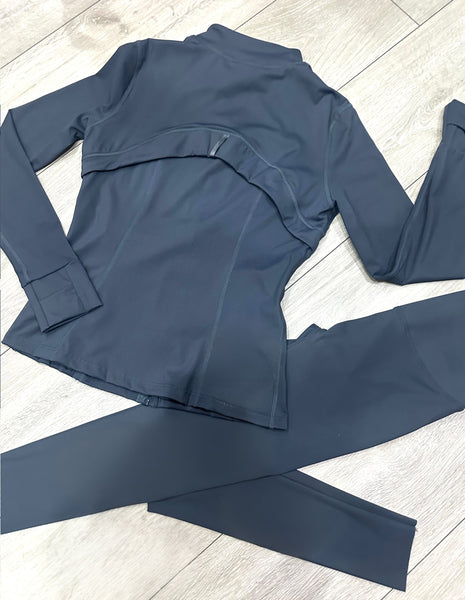 Teenage/Ladies Charcoal Lulu Gym Set