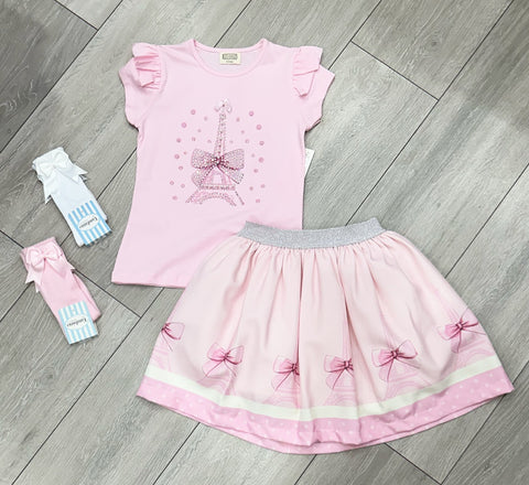 Pink Bryony Skirt Set