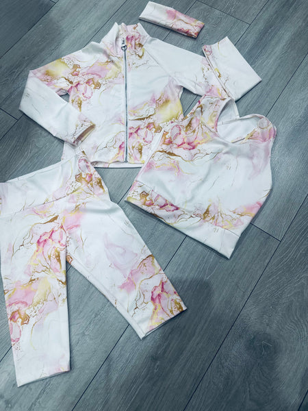 ZAHARA Pink 4 Piece Gym Set
