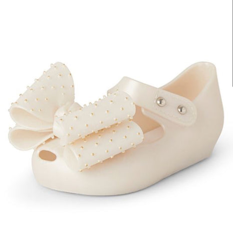 Pearl Jane Bow Jelly Shoes
