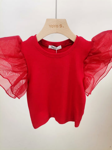 Red Bellora Top
