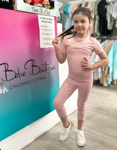 Pink Chaka 2 Piece Jumpsuit