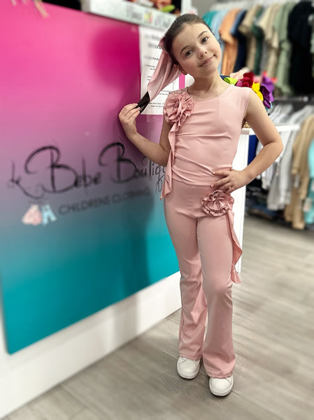 Pink Kaliyah Pants Set