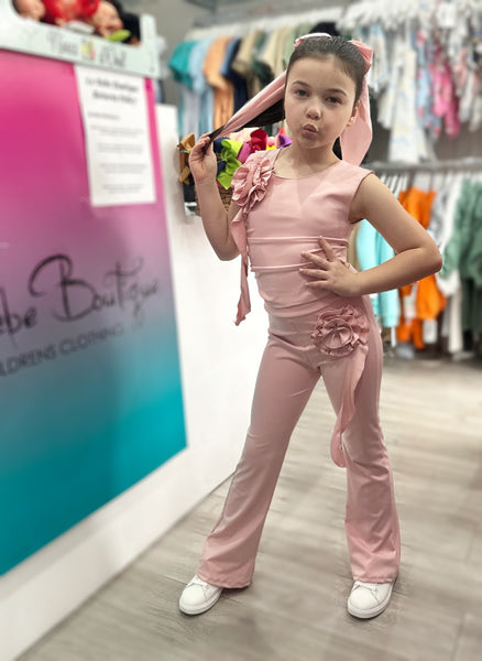 Pink Kaliyah Pants Set