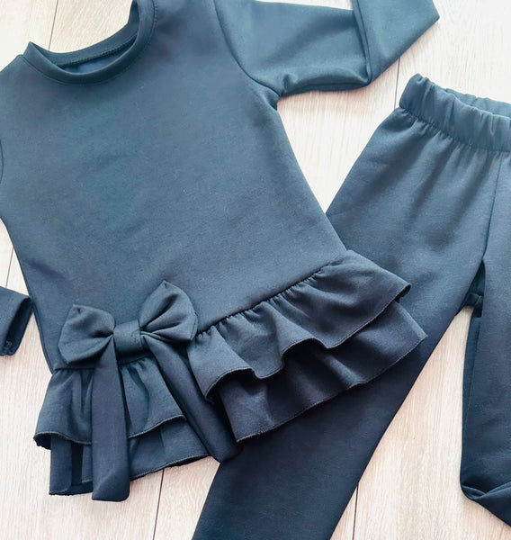 Navy Lolita Leggings Set