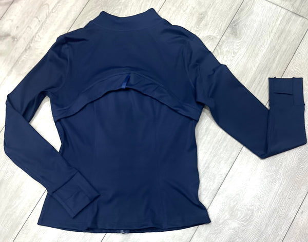 Teenage/Ladies Navy Lulu Gym Set