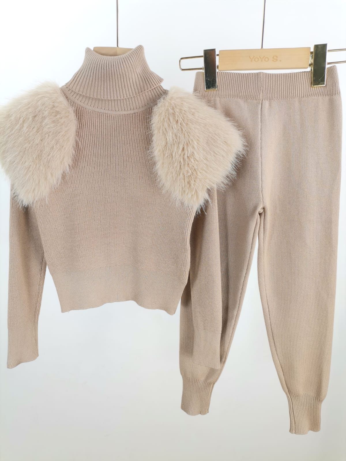 Beige Mabel Tracksuit