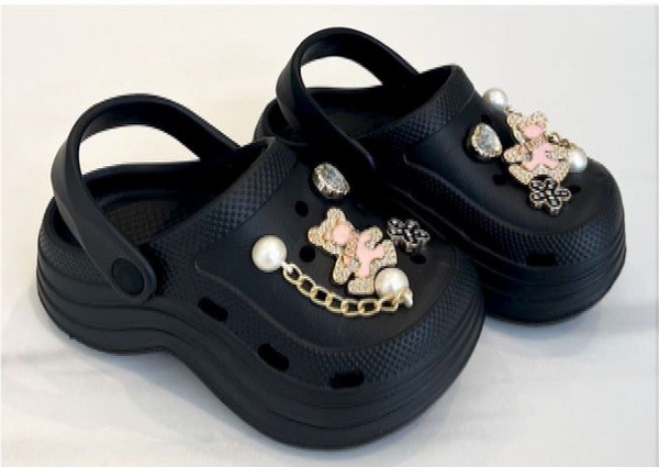 Black Chunky Clogs NO EXCHANGE/NO RETURN