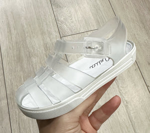Clear Parker Jelly Sandals