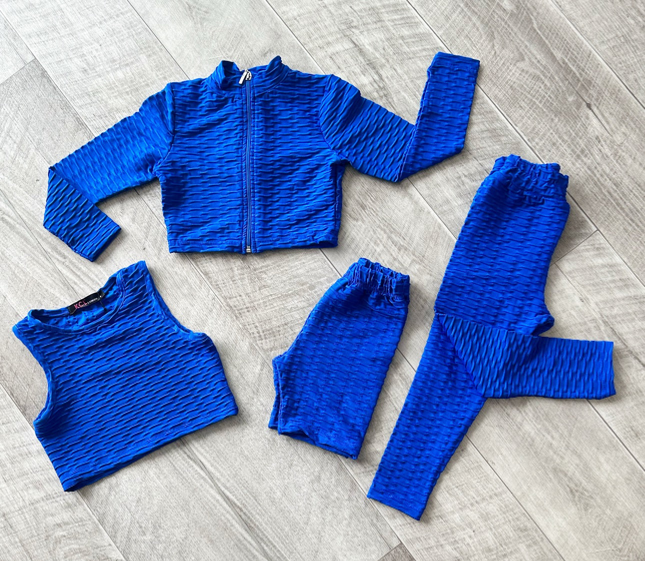 Blue Rayelle 4 Piece Gym Set