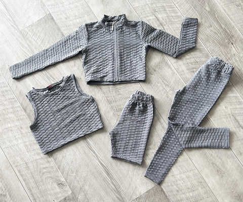 Grey Rayelle 4 Piece Gym Set