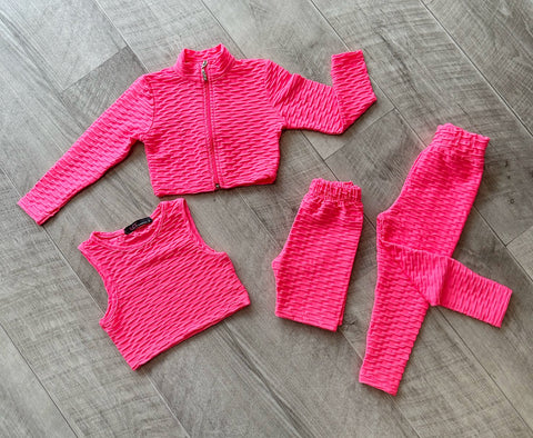 Pink Rayelle 4 Piece Gym Set